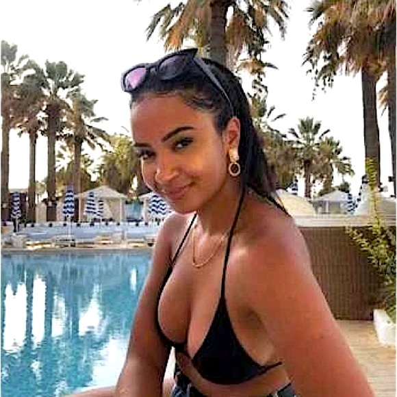 ✨🌈 Gold Square Drop Earrings 🌈✨ - Picture 6 of 14